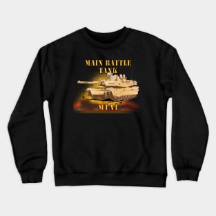 Main Battle Tank - M1A1 X 300 Crewneck Sweatshirt